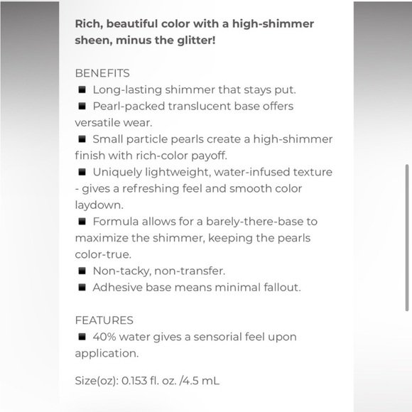 Stilla Shimmer & Glow Liquid Eye Shadow- Kitten - Picture 14 of 14